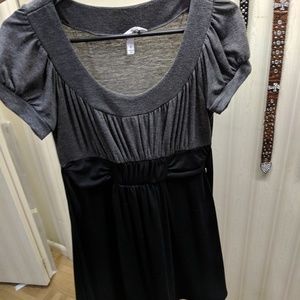 Black and grey dress